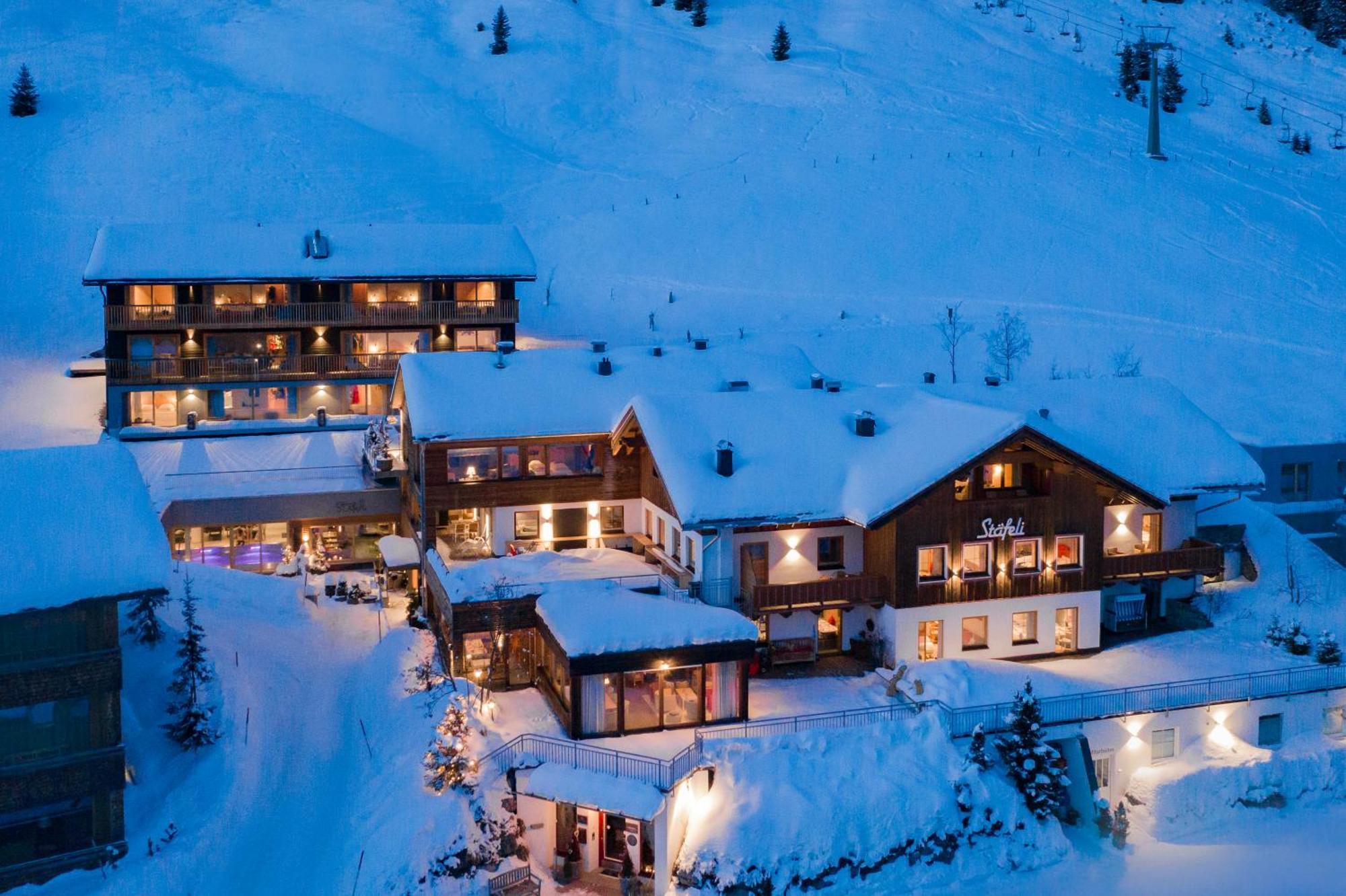 Hotel Stäfeli Lech am Arlberg Exterior foto